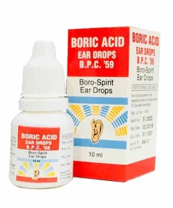 BORIC ACID EAR DROP