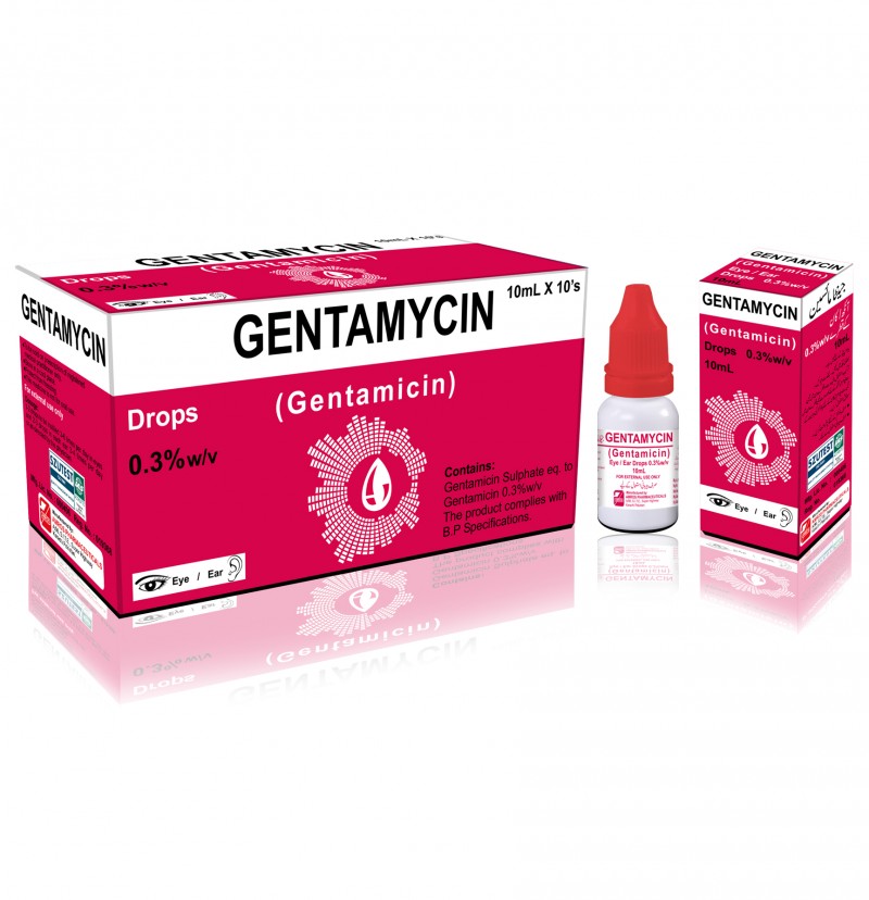 GENTAMYCIN EYE/EAR DROPS (TOBINCO)